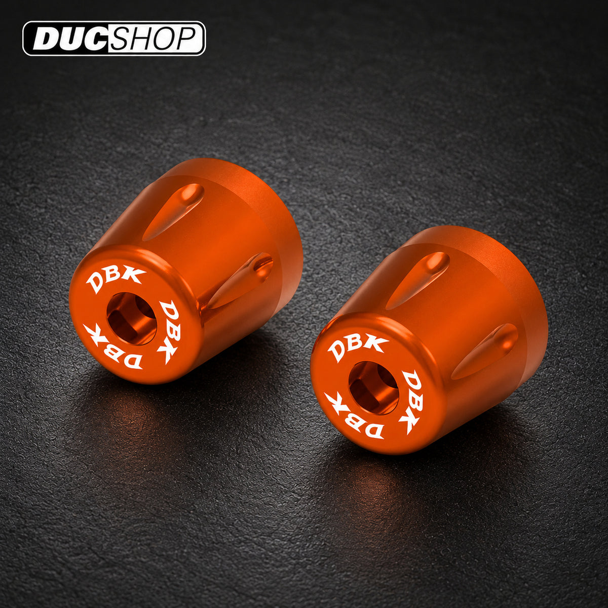 DBK Special Parts (Ducabike) Bar Ends for KTM and Moto Guzzi | Bar End Protection | ducshop.com
