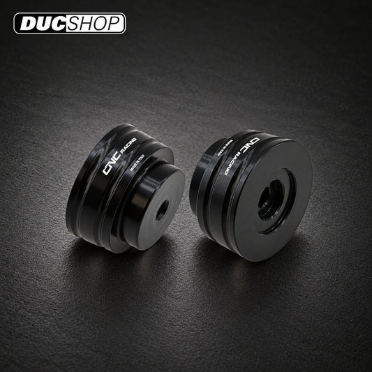 CNC Racing Bar Ends for Ducati Multistrada V4/V2, DesertX, and Hypermotard 698 Mono | Bar End Protection | ducshop.com
