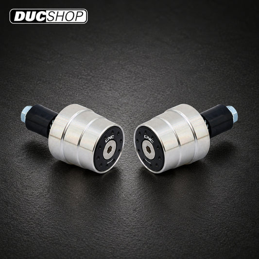 CNC Racing Type 2 'BI-COLOR' STAINLESS HEAVY Universal Bar Ends | Bar End Protection | ducshop.com