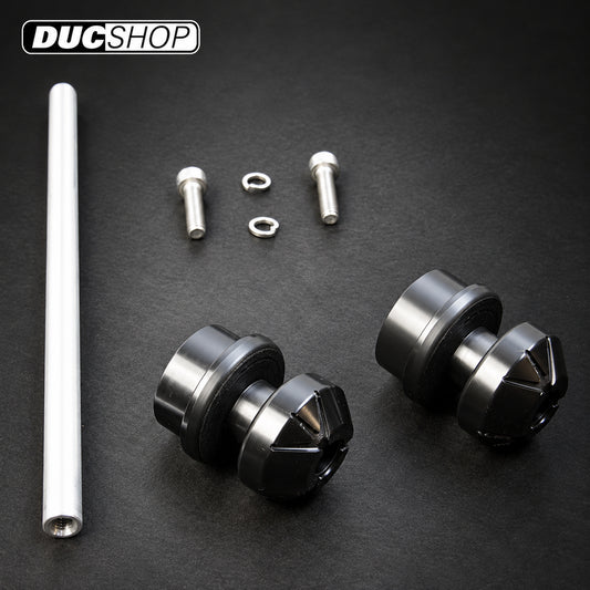 Cox Racing Trident Spoke Pattern Rear axle Slider for Large Rear Hub Ducati's | Rear Axle Protection | ducshop.com
