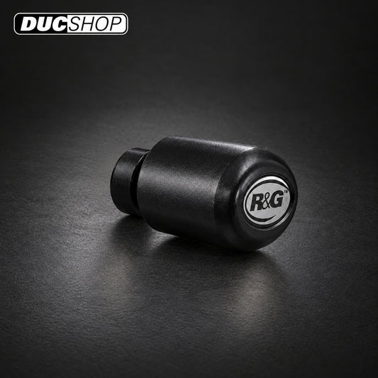 R&G Racing Aero Style Mid Engine Mount Frame Sliders for Triumph Speed Triple '11-'15 | Frame Protection | ducshop.com