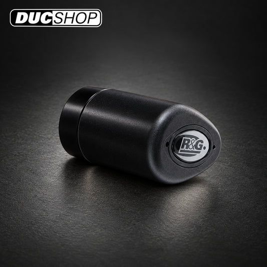 R&G Racing Aero Style frame sliders for KTM 1290 Super Duke R '14-'15 with extra knee room | Frame Protection | ducshop.com