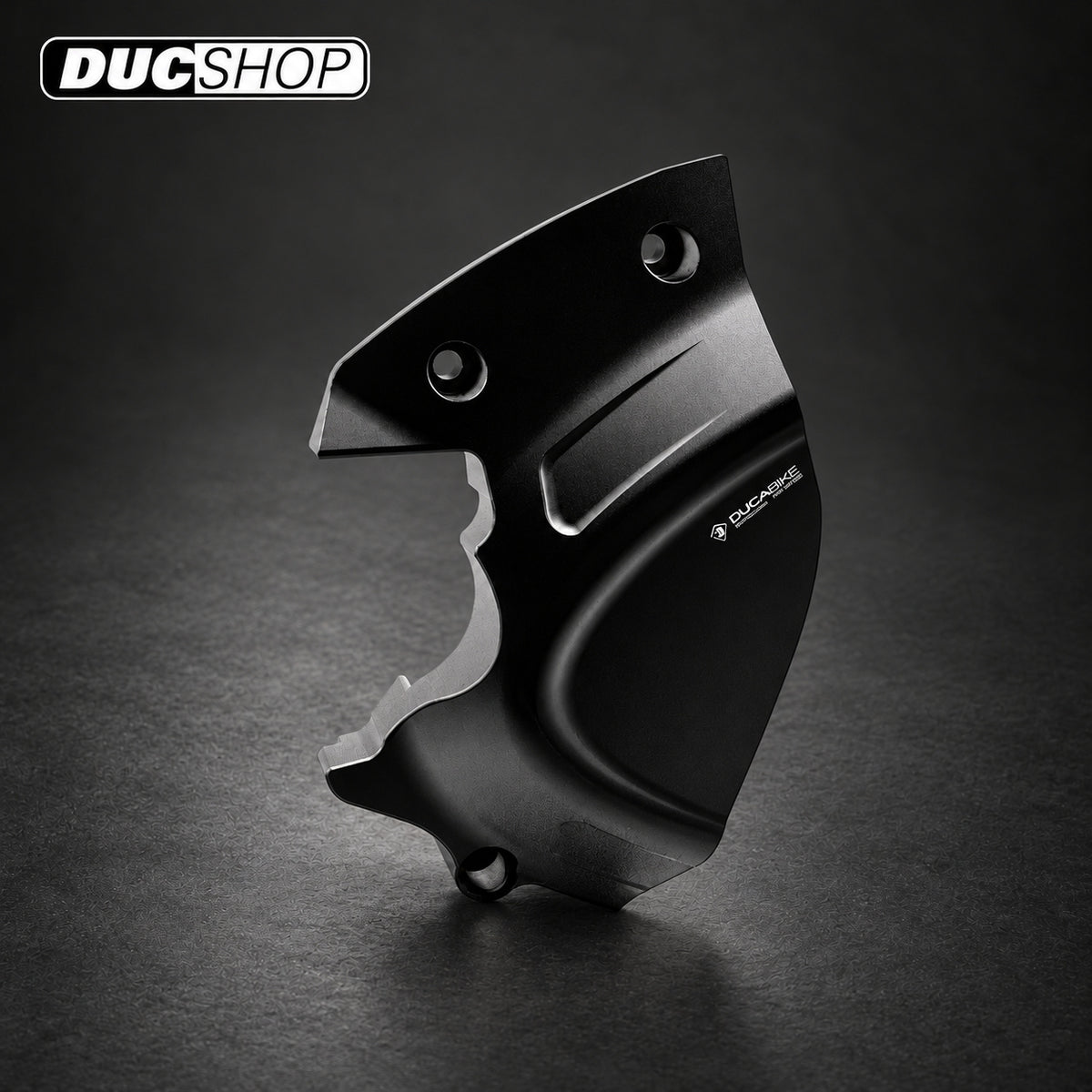 DBK Special Parts (Ducabike) Billet Sprocket Cover for Ducati Scrambler 1100 — representative product design; finishes may vary | ducshop.com