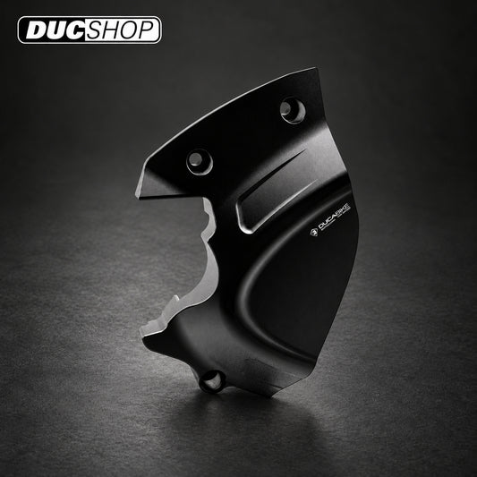 DBK Special Parts (Ducabike) Billet Sprocket Cover for Ducati Scrambler 1100 — representative product design; finishes may vary | ducshop.com