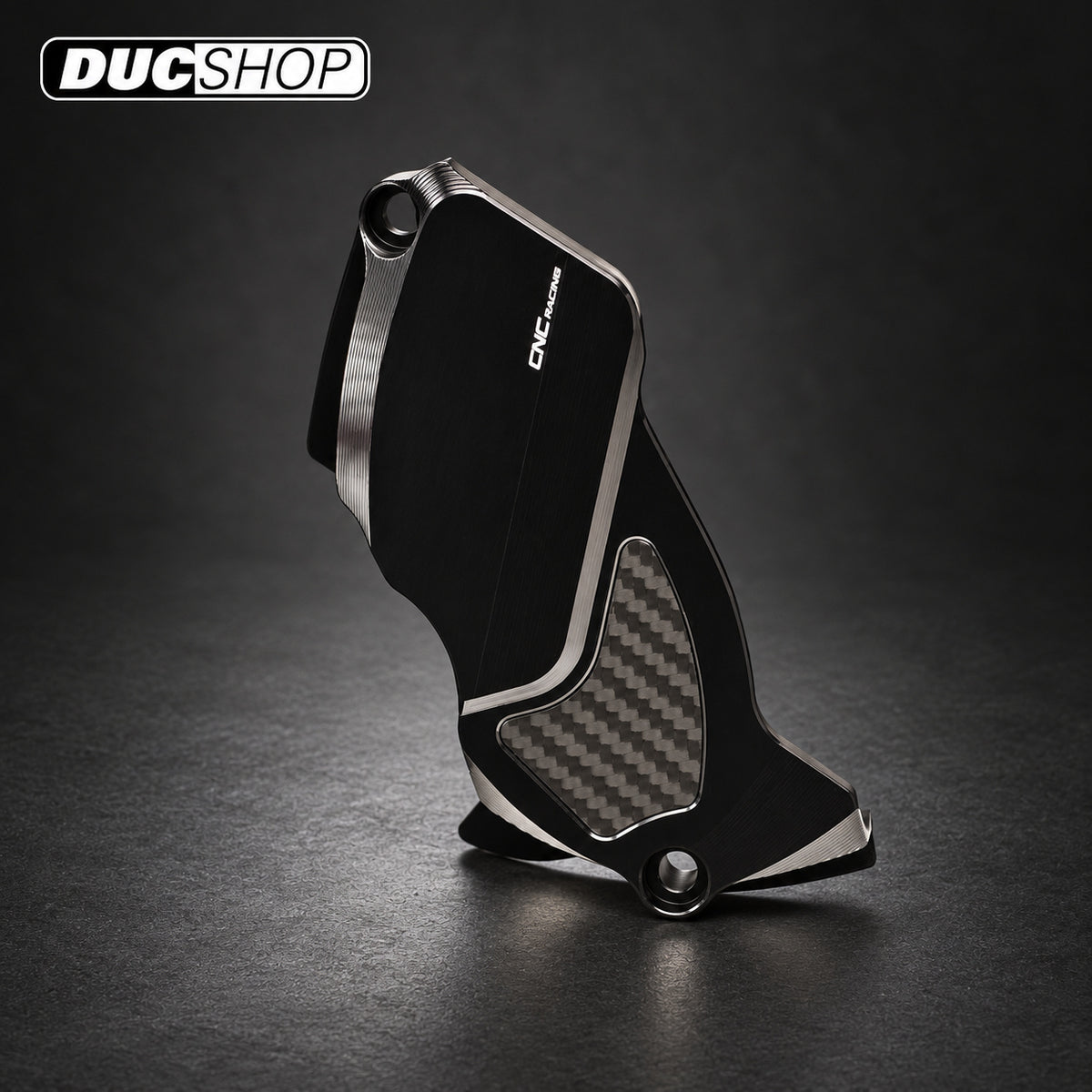 CNC Racing Front Sprocket Cover for Ducati Monster 1200 / S/ R — representative product design; finishes may vary | ducshop.com