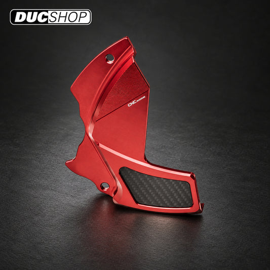 CNC Racing Front Sprocket Cover For the Ducati Diavel (Type 2) — representative product design; finishes may vary | ducshop.com