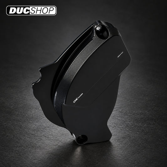 CNC Racing Front Sprocket Cover for Ducati Monster 821 — representative product design; finishes may vary | ducshop.com