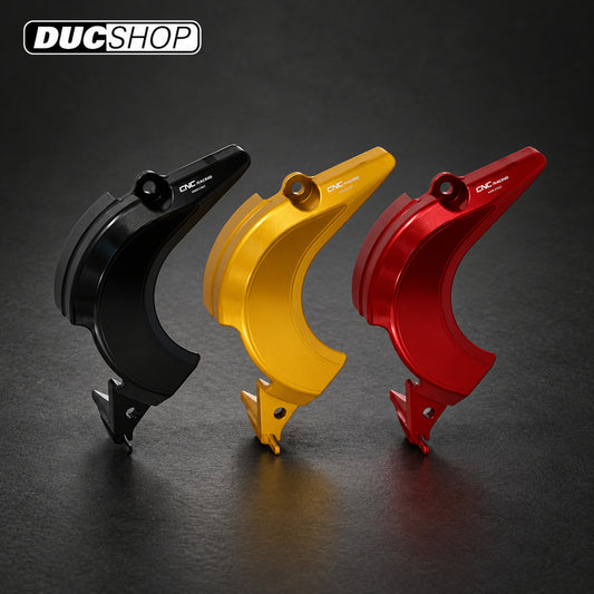 CNC Racing Front Sprocket Cover for Ducati Panigale / Streetfighter V4 / S / R / Speciale — representative product design; finishes may vary | ducshop.com