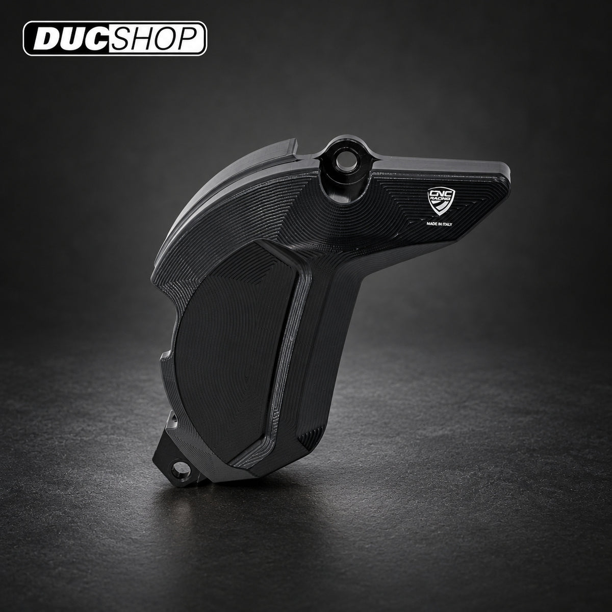 CNC Racing Front Sprocket Cover for Ducati Panigale / Streetfighter V4 (2025+) — representative product design; finishes may vary | ducshop.com