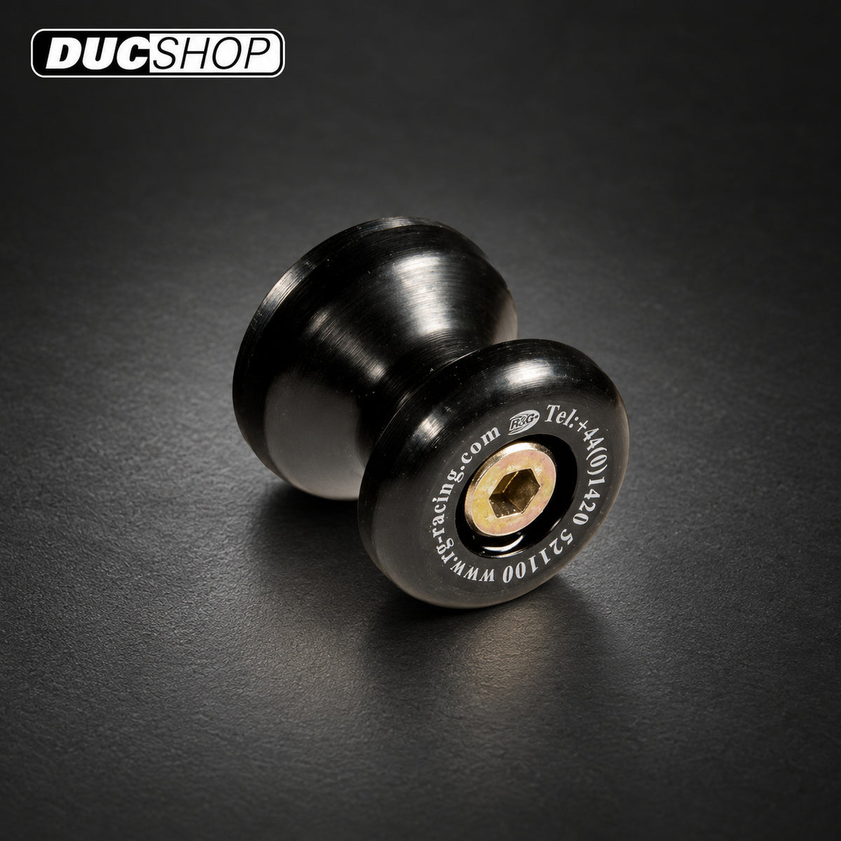 R&G Racing Cotton Reel swingarm spools for Triumph Tiger 800/800XC '11-'14 Tiger 800 XCX '15 MZ 1000S & Kawasaki ZX6R '13-'15 | Swingarm Spools | ducshop.com