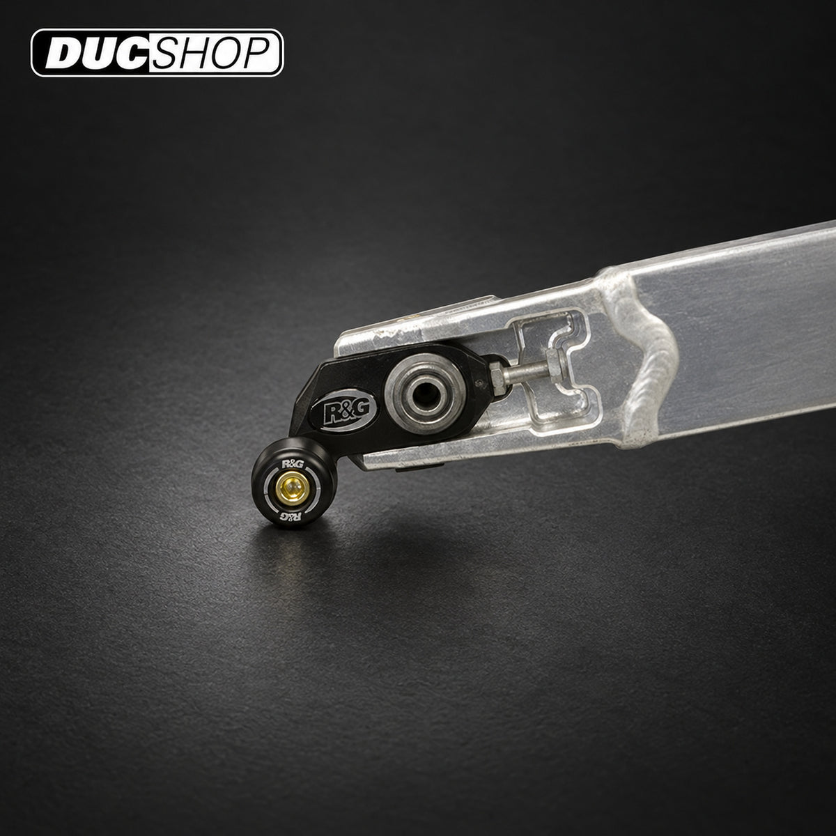 R&G Racing Offset Cotton Reel Axle Slider (rear)s BMW G450X 08-16 | Swingarm Spools | ducshop.com