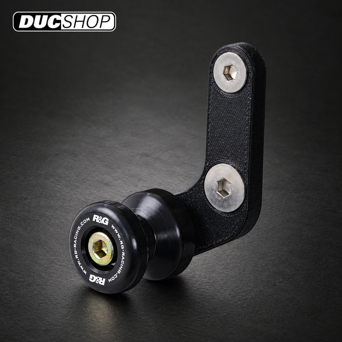 R&G Racing Offset Cotton Reels - Bobbins for KTM 125 Duke / RC 390 '17-'22, RC 125 '17-'20 | Swingarm Spools | ducshop.com