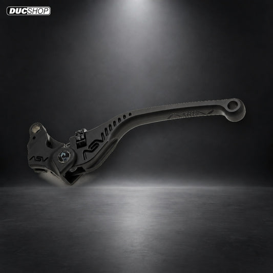 ASV Inventions C5 Series Unbreakable Billet Clutch Lever CRC550 - Black / Standard / Black | DucShop