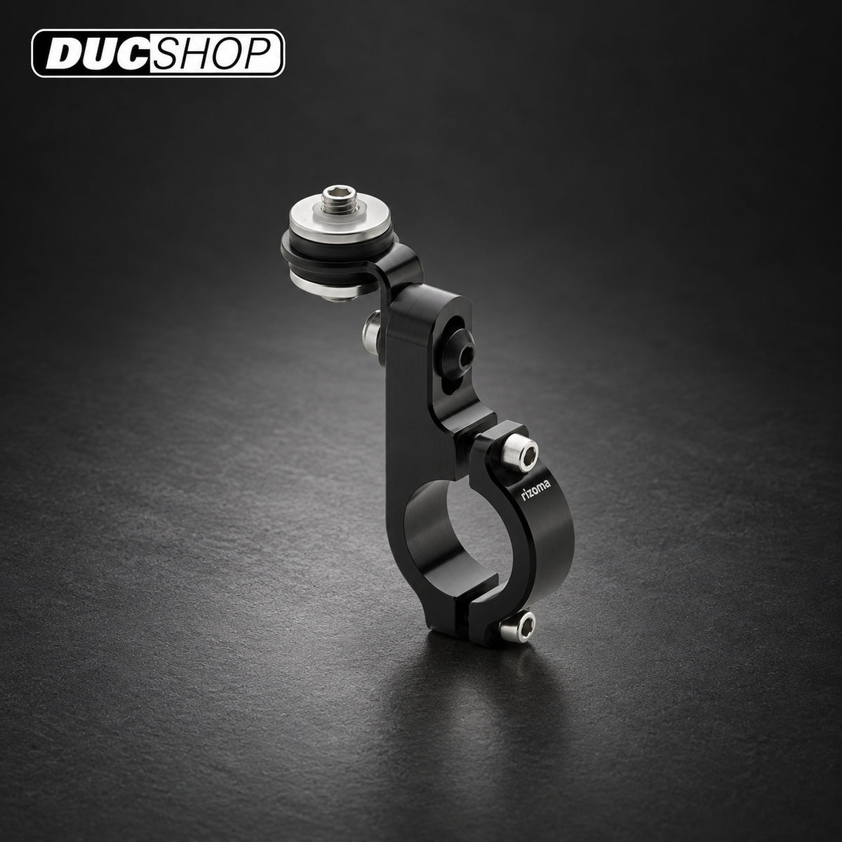 Rizoma Handlebar Mount Fluid Tank Bracket - CT457B | Reservoirs | DucShop