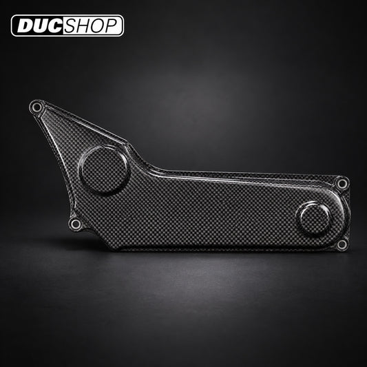 AviaCompositi Carbon Fiber Belt Covers for Ducati Monster and Supersport 620 / 695 / 800, S2R 800, and Multistrada 620 for Ducati motorcycles - DucShop
