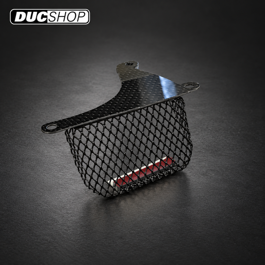 AviaCompositi Carbon Fiber Grill and Filter Holder Insert for D061 Belt Cover Kit — carbon-fiber filter-holder insert with aluminum grille; filter element excluded | Belt Covers | ducshop.com
