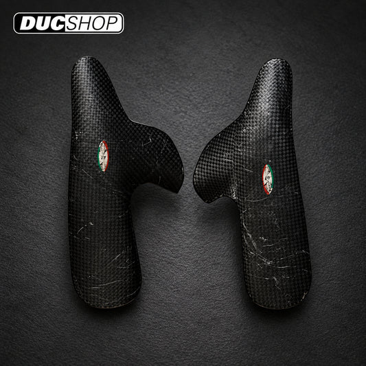 CARBONVANI - DUCATI 848 / 1098 & 1198 CARBON FIBER TANK GUARDS (2007-13) | Tank & Tail Sliders | ducshop.com