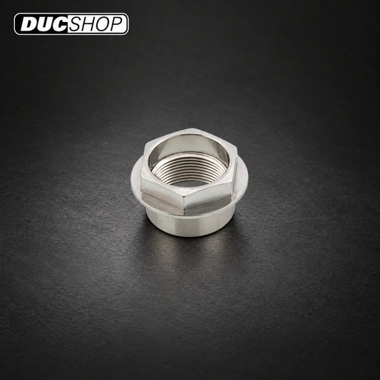 CNC Racing Titanium Front Axle Nut DA396X — Ducati — representative product view; check selected option and contents | Axles & Axle Nuts | ducshop.com