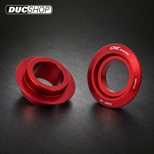 CNC Racing Front Captive Wheel Spacers DAA51 — Ducati — representative product view; check selected option and contents | Axles & Axle Nuts | ducshop.com