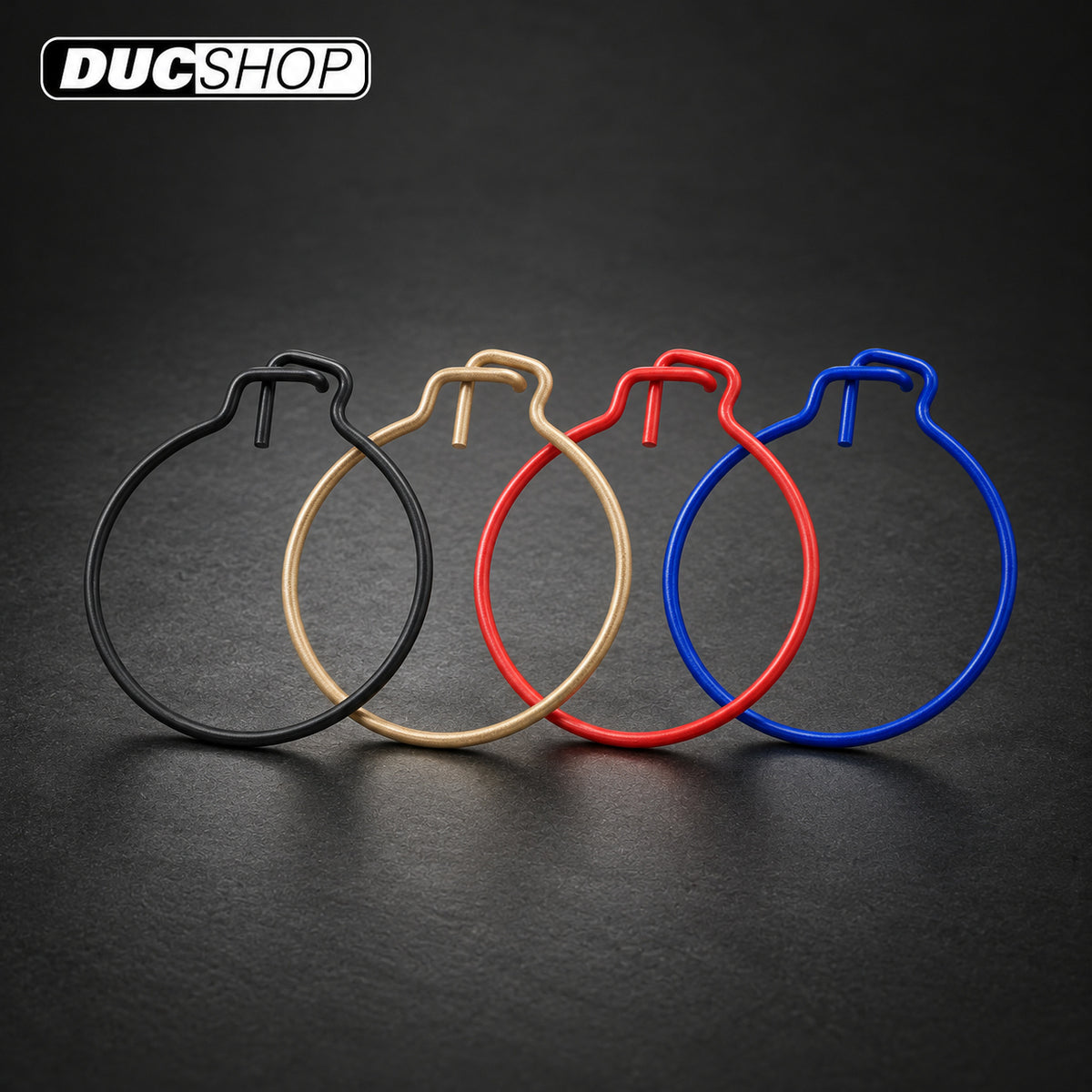 CNC Racing Large Rear Axle Nut Clip DAM01 — Ducati — representative product view; check selected option and contents | Axles & Axle Nuts | ducshop.com