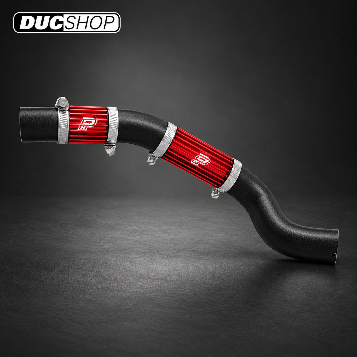 DBK Special Parts (Ducabike) Performance Technology In-Line Radiator Coolers for the Ducati Hypermotard 950 / SP | Auxiliary Cooling Kits | DucShop