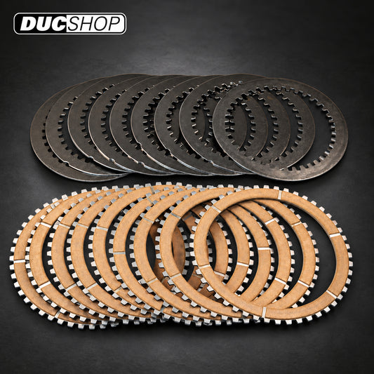 DBK Special Parts (Ducabike) Dry Clutch Plate Kit SBK for Ducati Panigale / Streetfighter V4 R / SP and Multistrada V4 RS | Dry Clutch Plates | ducshop.com