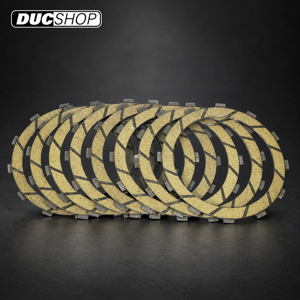 DBK Special Parts (Ducabike) Dry Clutch Friction Plates Kit EVO Kevlar STREET/SPORT | Dry Clutch Plates | ducshop.com