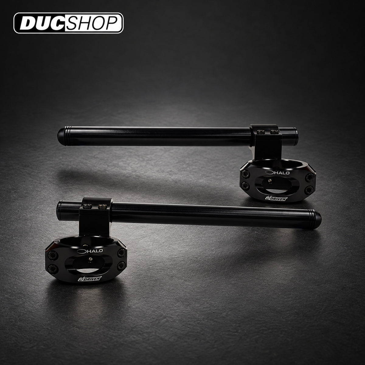 Driven Racing HALO Riser Clip-on kit | DucShop