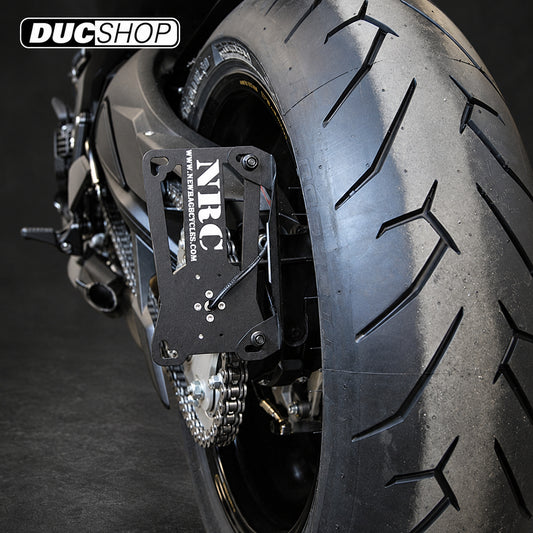 New Rage Cycles (NRC) MV Agusta Dragster 800 Side Mount Fender Eliminator Kit (2019+) — representative product view; check selected option and kit contents | ducshop.com