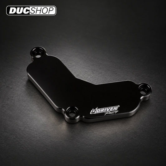 Driven Racing DSBLOCK-30 kit showing single black block-off plate | Emissions Removal | ducshop.com