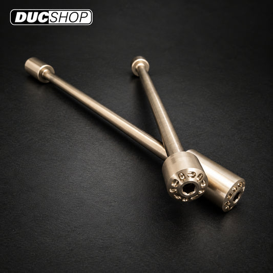 AEM Factory DUCATI MONSTER 696 / 796 / 1100 FRAME PLUG KIT PLUS TITANIUM ENGINE STUDS — representative product view; see selected option and kit contents | Motorcycle Specific Fasteners | ducshop.com