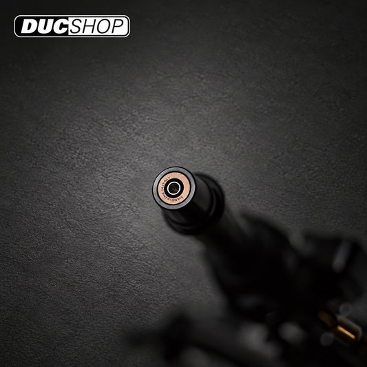 AEM Factory - "CUP" Dual Color Bar Ends | Bar End Protection | ducshop.com