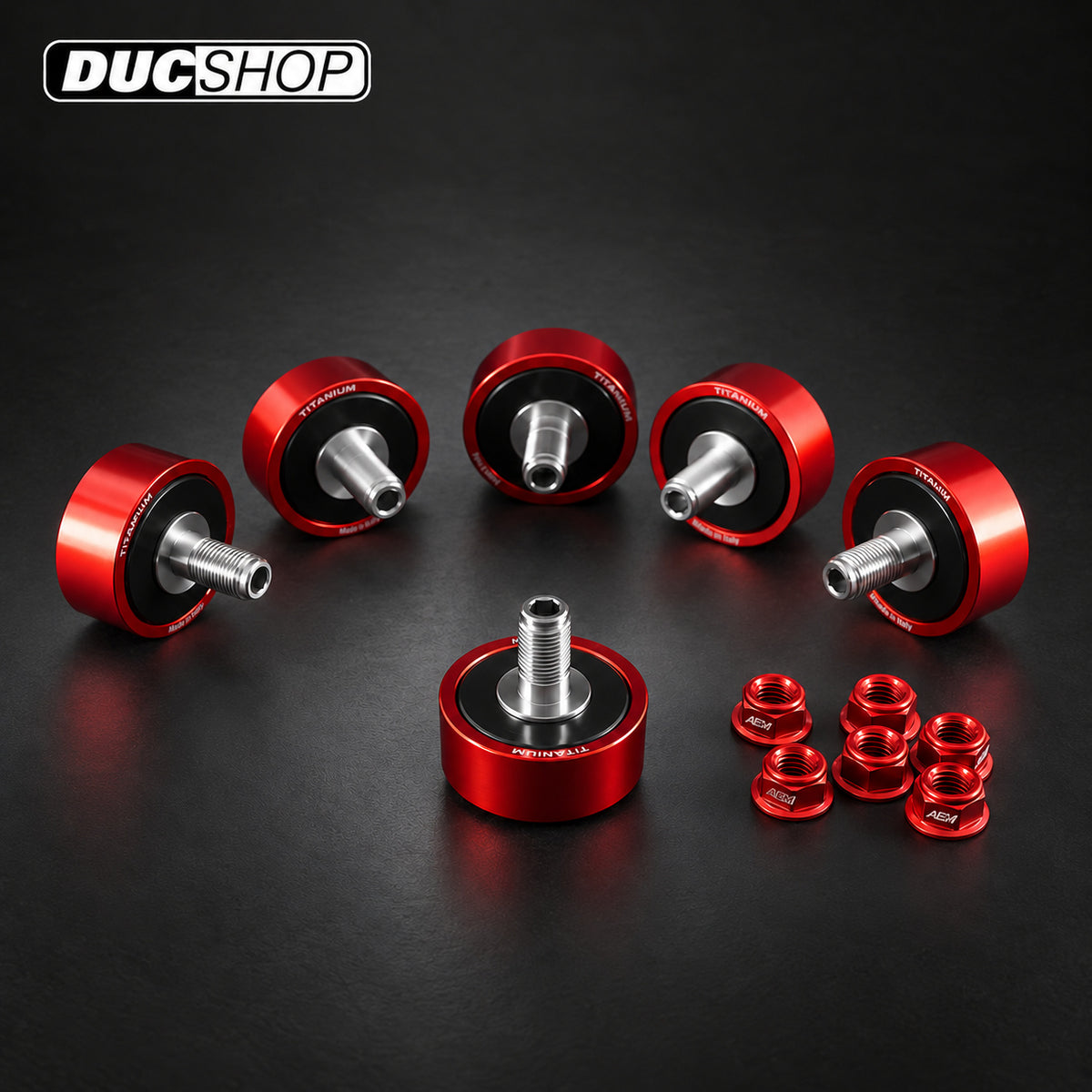 AEM Ducati cush drive assembly design; representative photo, material and finish follow the listing | Cush Drives | ducshop.com