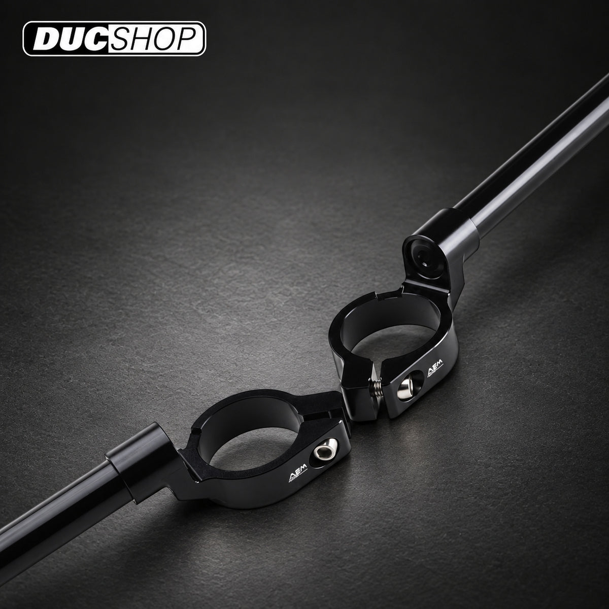 AEM FACTORY - Lightweight Clip-ons for the Ducati Panigale V2 (2025+) | DucShop