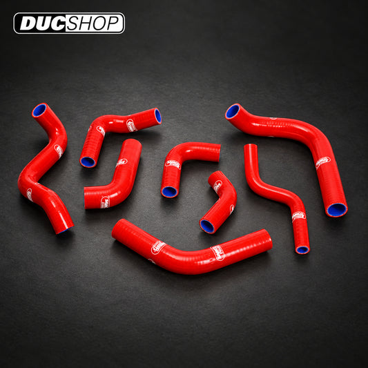 SamcoSport 8 Piece Silicone Coolant Hose Set For Ducati 996 R Testastretta & 998 R Testastretta | Hose Kits | ducshop.com