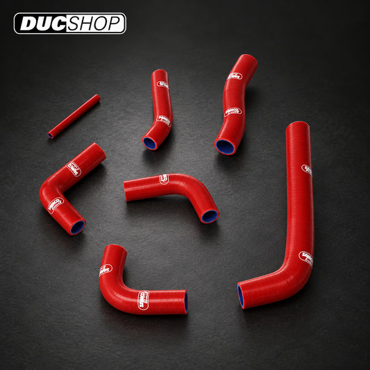 SamcoSport 7 Piece Silicone Coolant Hose Set For Ducati ST3 S (2004-07) | Hose Kits | ducshop.com