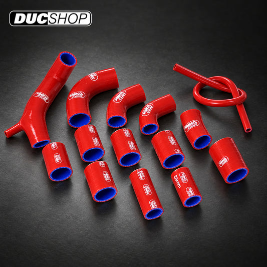 SamcoSport 14 Piece Silicone Coolant Hose Set For Ducati Desmosedici D16RR 2008 | Hose Kits | ducshop.com