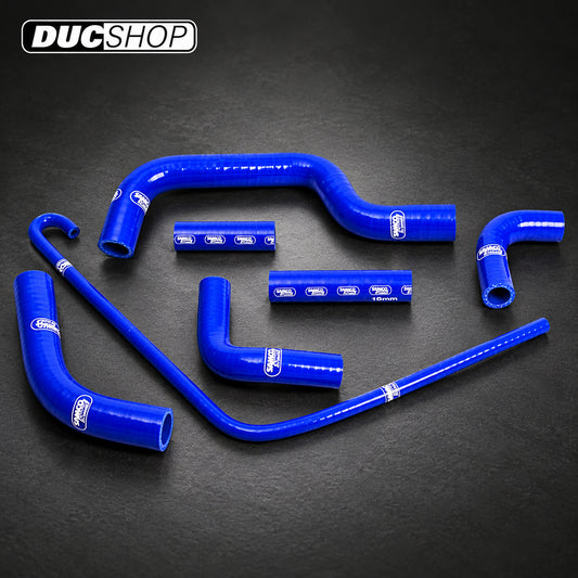 SamcoSport 7 Piece Silicone Coolant Hose Set For Ducati Monster S4 / S4R (2001-06) | Hose Kits | ducshop.com