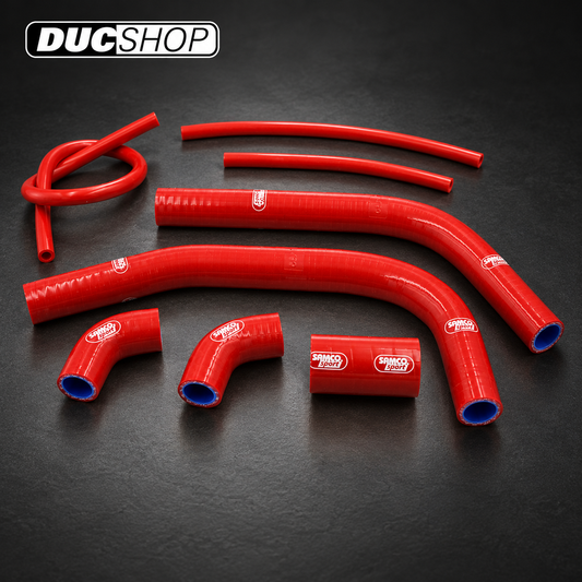 SamcoSport 8 Piece Silicone Coolant Hose Set For Ducati Panigale V4 (2025+) | Hose Kits | ducshop.com