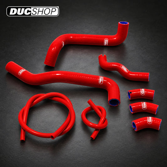 SamcoSport 8 Piece Silicone Coolant Hose Set For Ducati Panigale V2 (2025+) | Hose Kits | ducshop.com