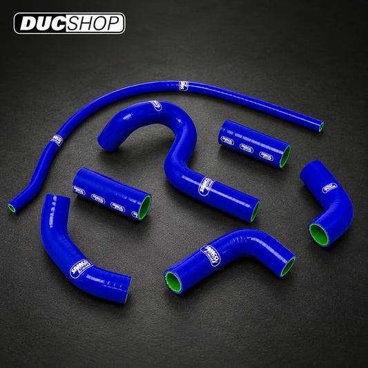 SamcoSport 7 Piece Silicone Coolant Hose Set For Ducati 749 / 999 | Hose Kits | ducshop.com