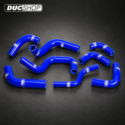 SamcoSport 8 Piece Silicone Coolant Hose Set For Ducati 748R (2000-02) | Hose Kits | ducshop.com