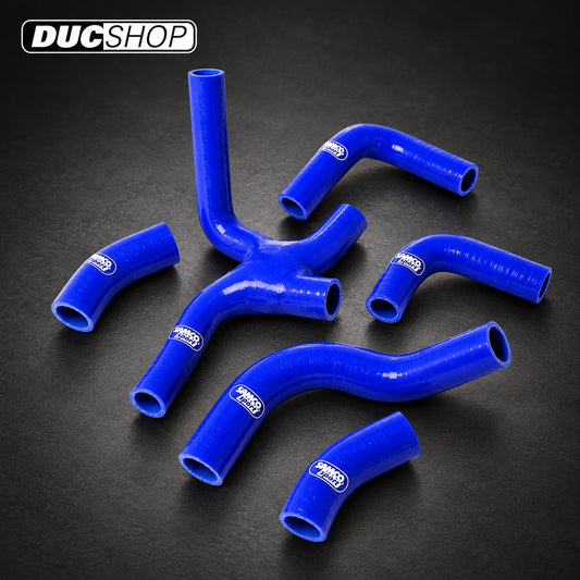 SamcoSport 6 Piece Silicone Coolant Hose Set For Ducati 851 & 888 (1987-91) | Hose Kits | ducshop.com