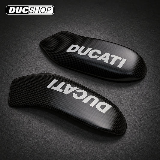 Carbonvani - Ducati Panigale / Streetfighter V4 / S / R / Speciale Carbon Fiber Tank Sliders | Tank & Tail Sliders | ducshop.com