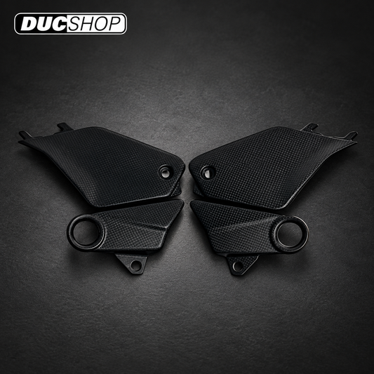 Carbonvani Carbon Fiber Tank Side Panels for Ducati Panigale V4 (2025+) | Miscellaneous Crash Protection | ducshop.com