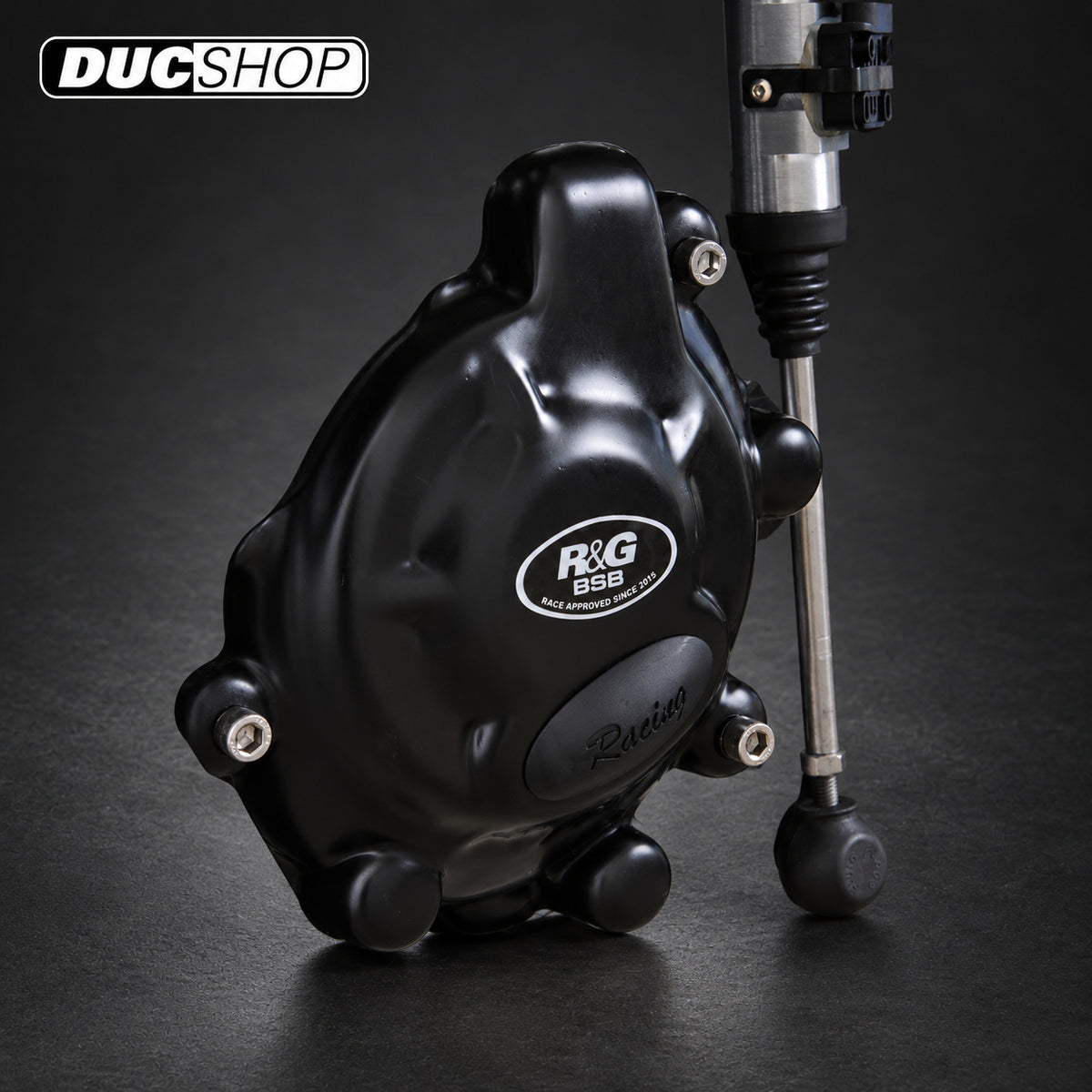 R&G Racing Left Side Generator Cover (Race/road version) for BMW S1000RR '19-'22, S1000R / M1000RR '21-'22 | Engine Protection | ducshop.com
