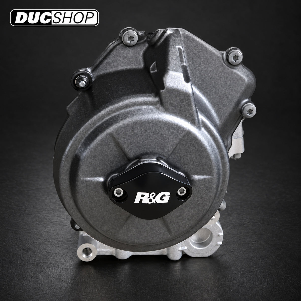 R&G Racing Engine Case Slider LHS only (aluminium) for Ducati Panigale V4 (S) '18-'22 / V4R '19-'22 / Streetfighter V4 '20-'22 / MTS V4 (S) (Sport) '21-'22 | Engine Protection | ducshop.com