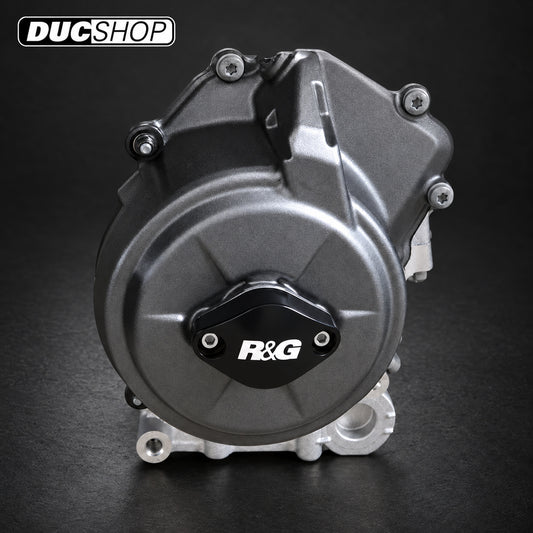 R&G Racing Engine Case Slider LHS only (aluminium) for Ducati Panigale V4 (S) '18-'22 / V4R '19-'22 / Streetfighter V4 '20-'22 / MTS V4 (S) (Sport) '21-'22 | Engine Protection | ducshop.com