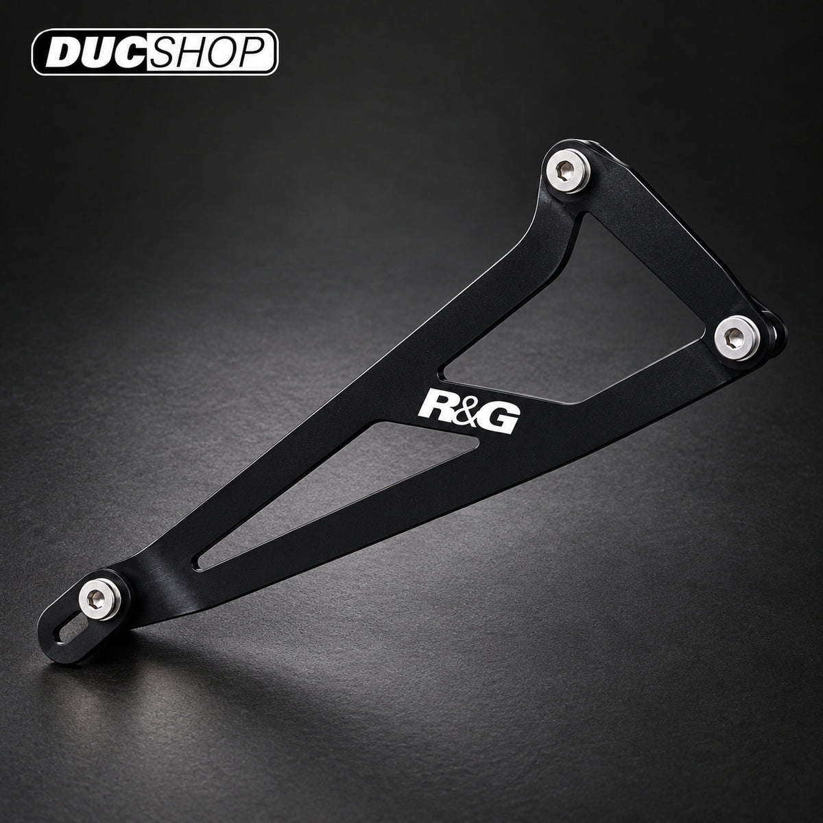 R&G Exhaust Hanger — KTM RC125 / RC390 — representative product view; see selected configuration and listing contents | Exhaust Accessories | ducshop.com