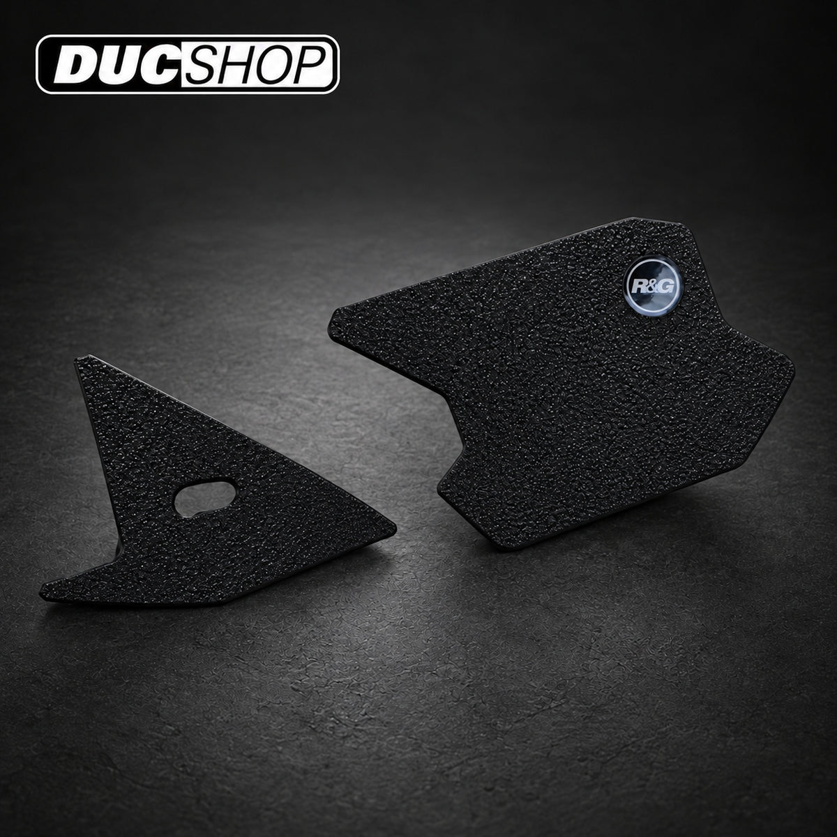 R&G Racing Boot Guard 3-Piece (fairing & swingarm-mounted) for Ducati Panigale V4 (S) '18-'22, V4R '19-'22 | Frame Protection | ducshop.com